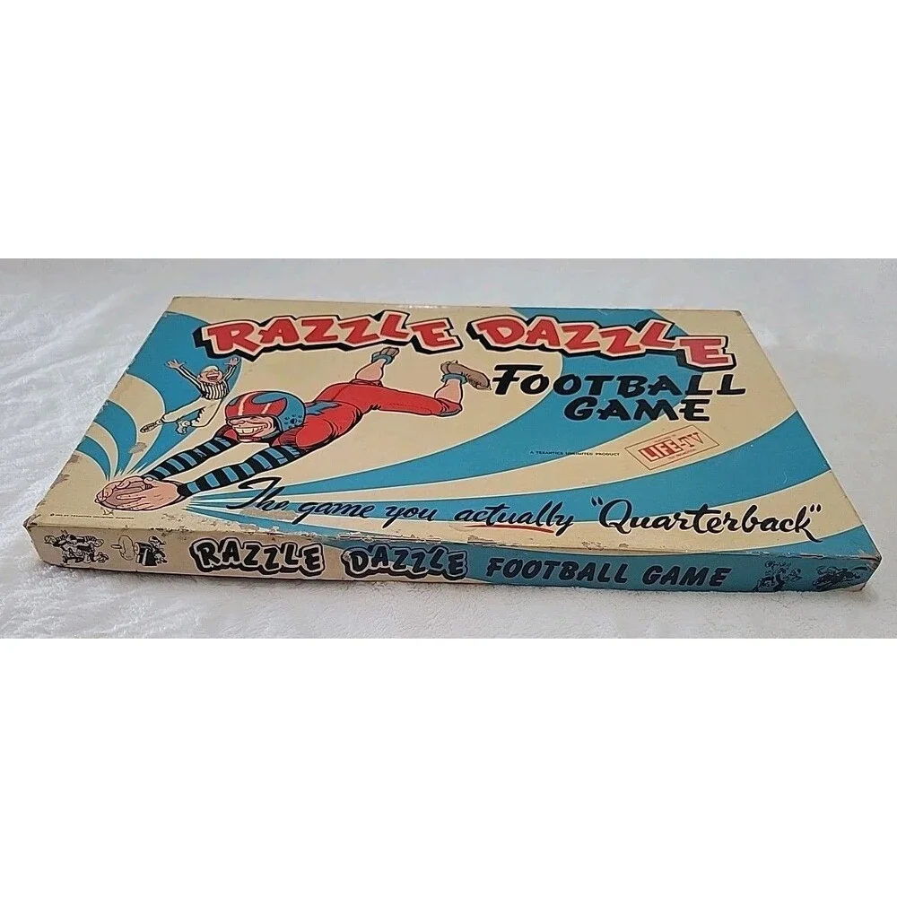 Razzle Dazzle Football Game by Texantics (Vintage 1954) Featured In Life-TV
